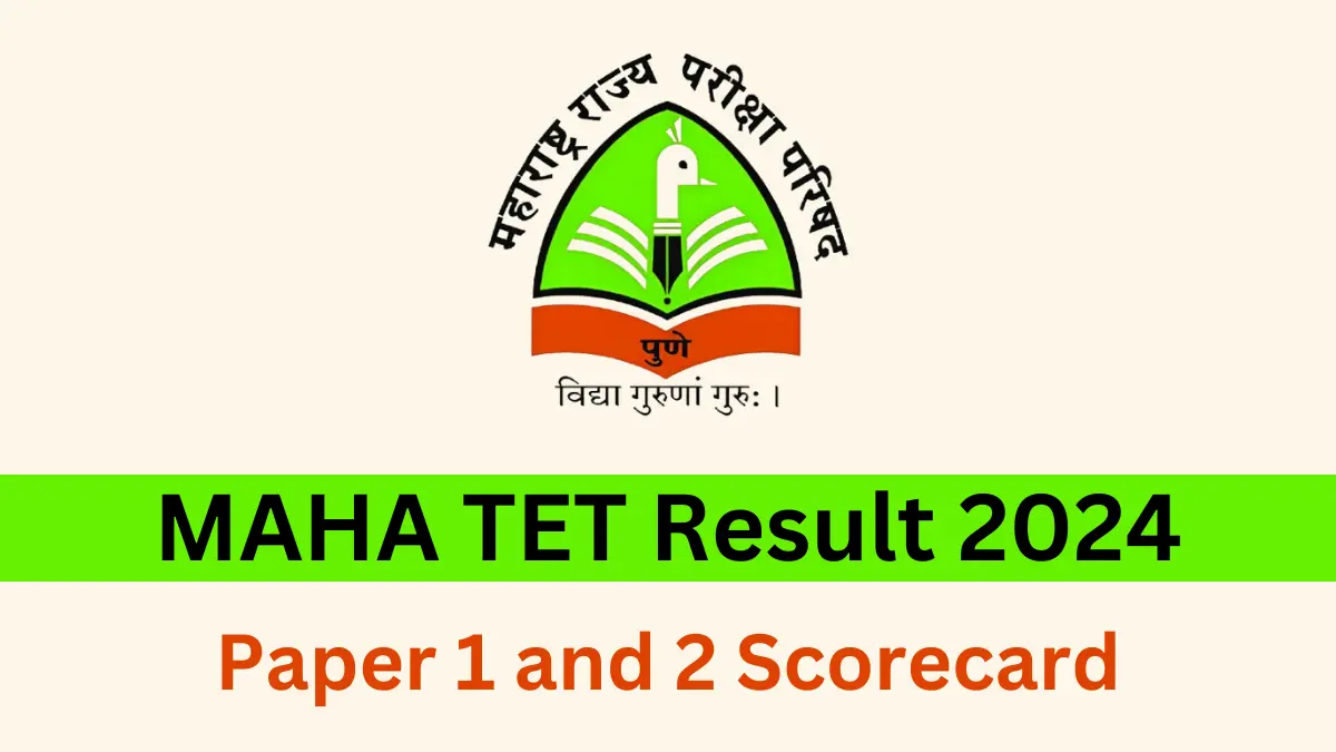 MAHA TET Result 2024